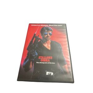 Cobra DVD 1986 Sylvester Stallone Action Movie Warner Home Video Widescreen